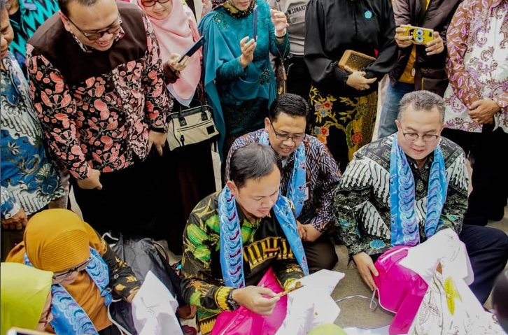Peresmian Kampung Batik Cibuluh Bersama Bapak Walikota Bogor Periode 2014 - 2024